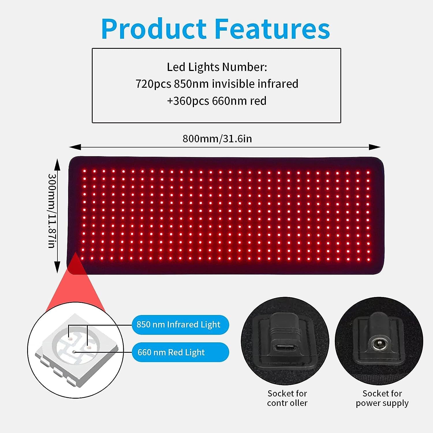 Red Light Therapy Pad