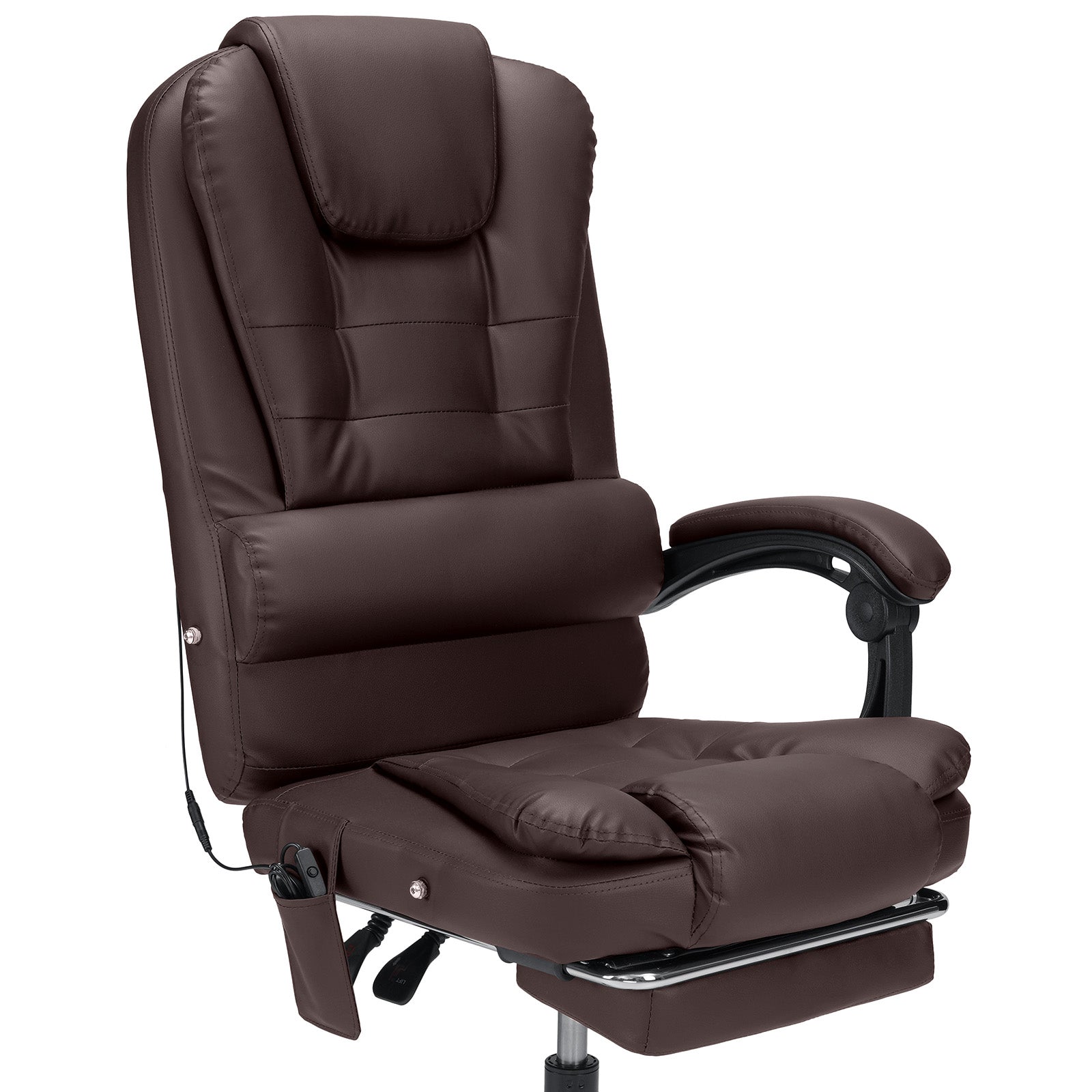 Executive Massage Office Chair – High Back with Footrest
