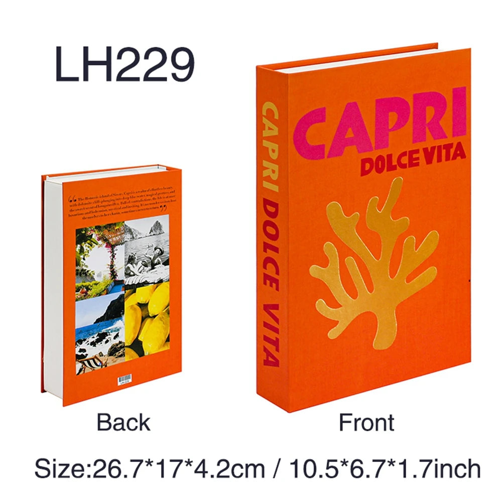 Modern Decorative Fake Book Set