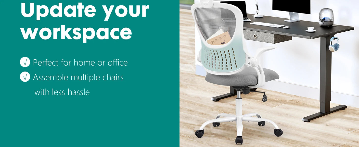 HK Mesh Ergonomic Office Chair: