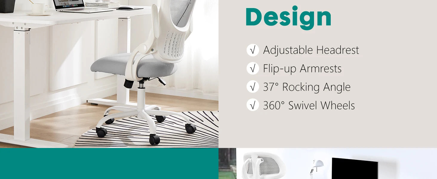HK Mesh Ergonomic Office Chair:
