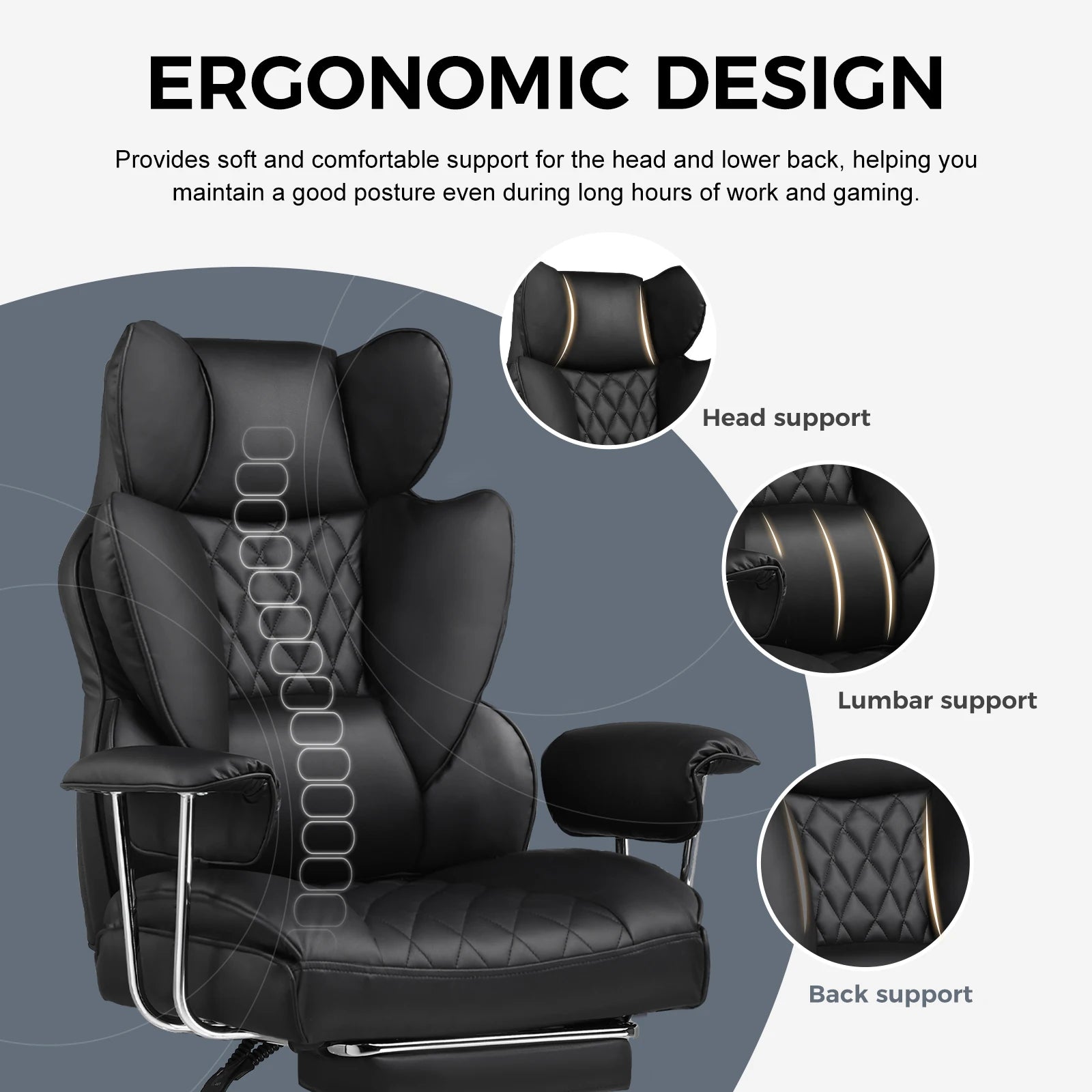 Big & Tall Ergonomic Gaming Chair