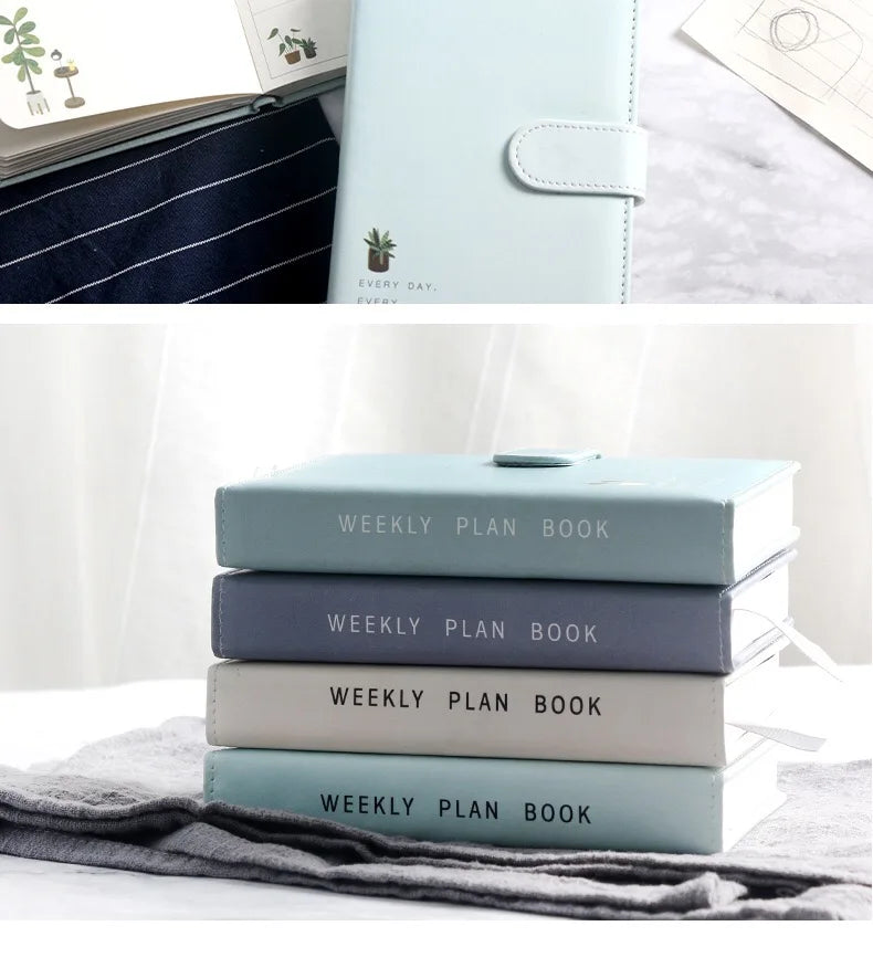 2025 A6 Cute Magnetic Buckle Planner