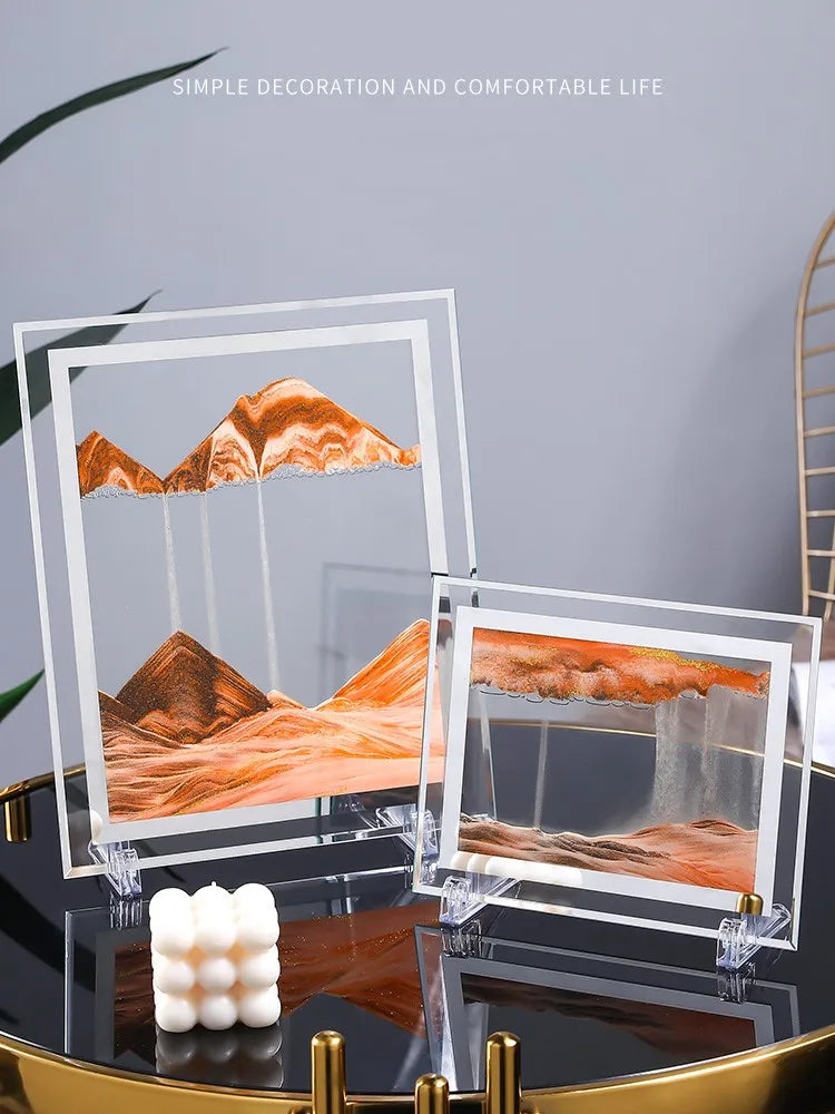 Square 3D Moving Sand Art Frame