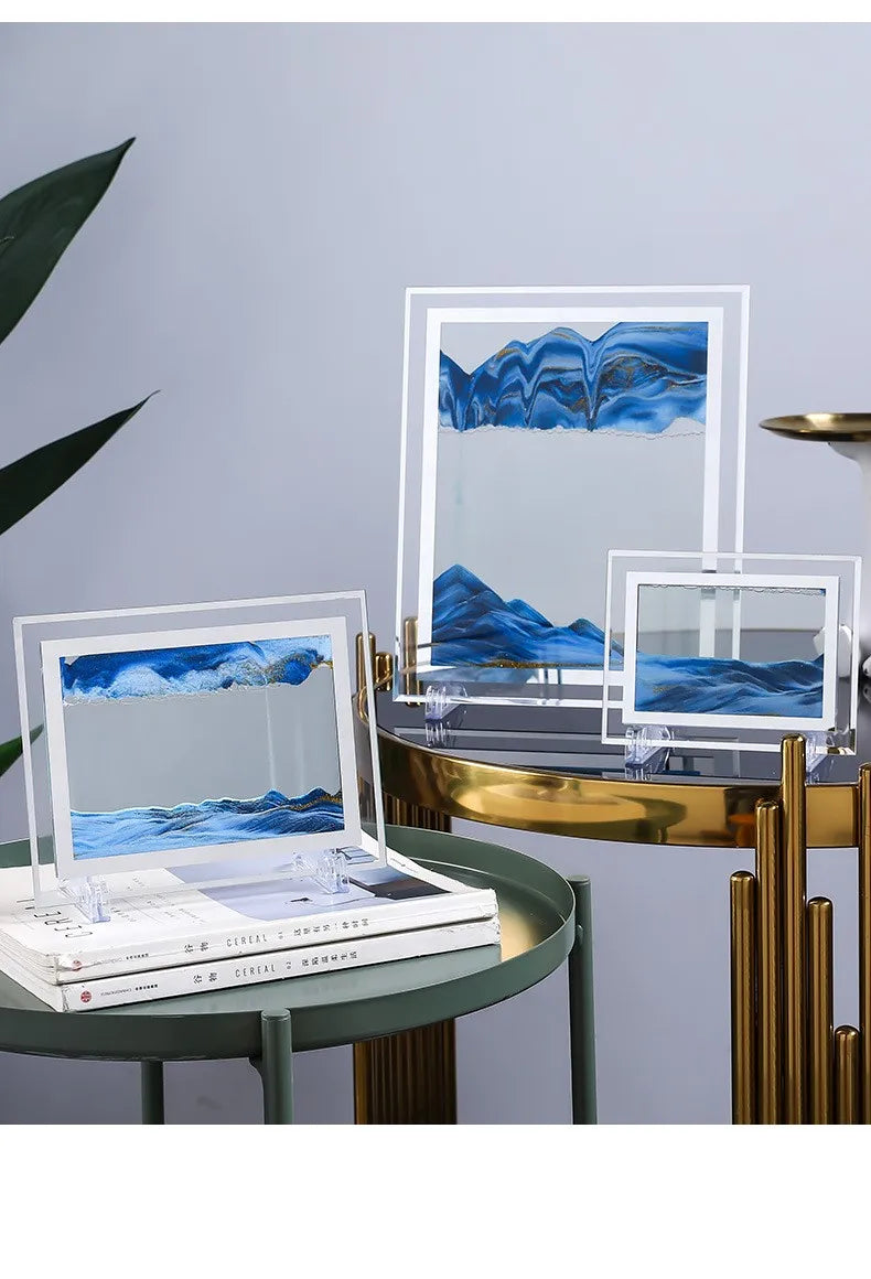 Square 3D Moving Sand Art Frame