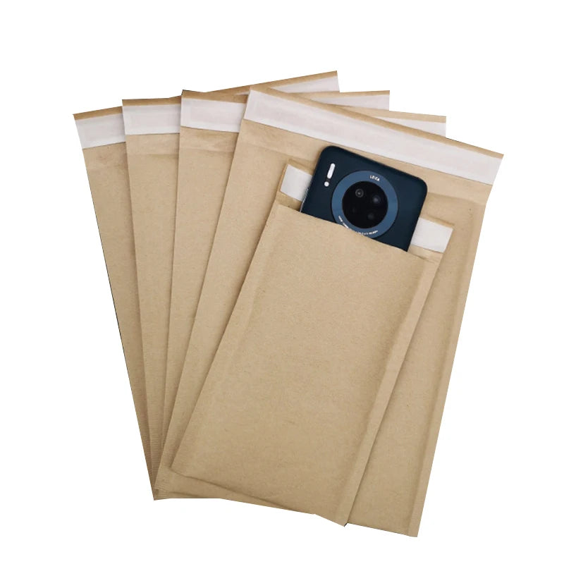 15 Sizes Padded Mailers for Shipping & Storage