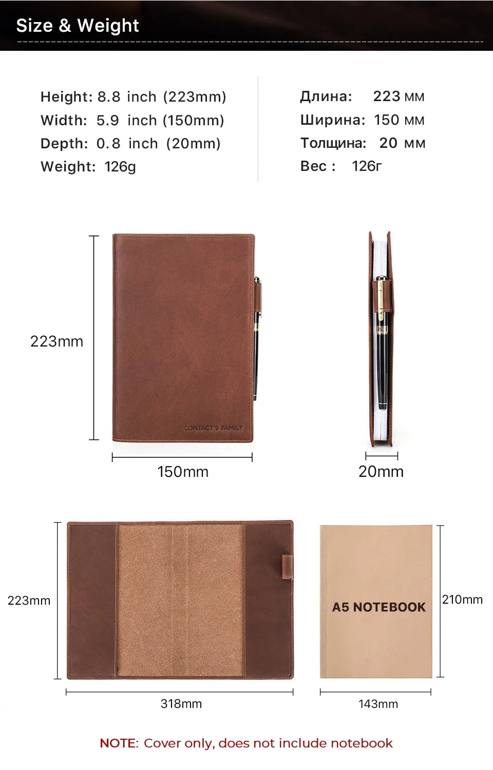 Pen Holder – Notebook Sleeve