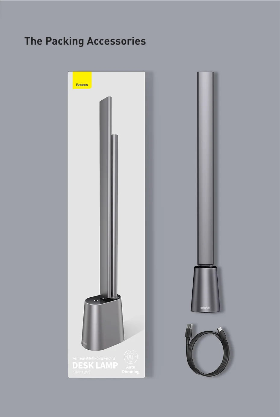 Base us LED Desk Lamp