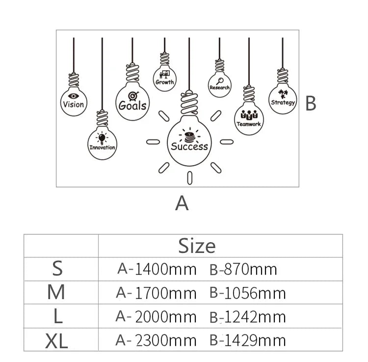 3D Acrylic Office Wall Art