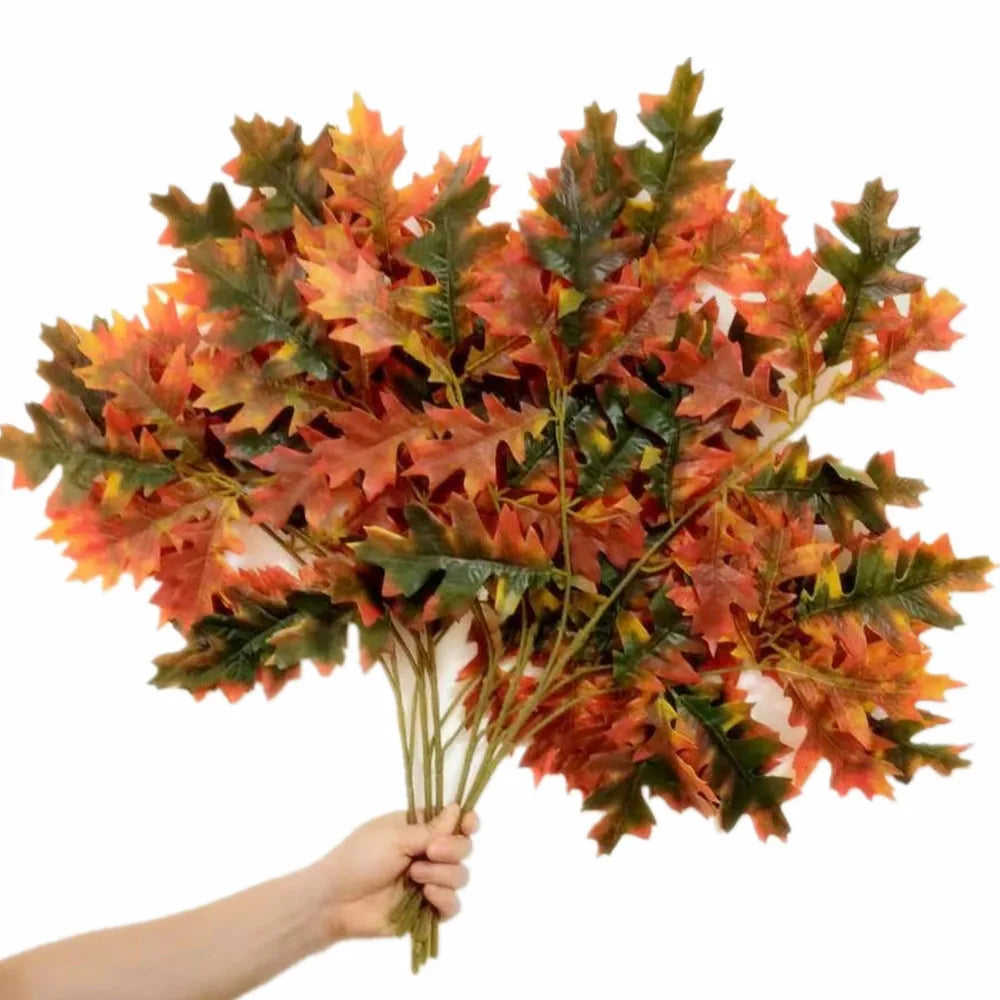 12PCS Artificial Oak Tree Branches