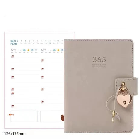 2025 A6 Cute Magnetic Buckle Planner