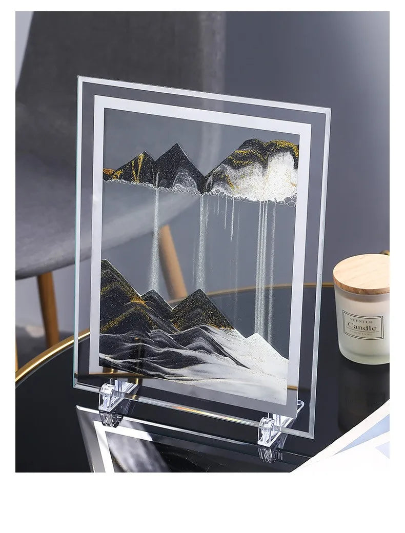 Square 3D Moving Sand Art Frame