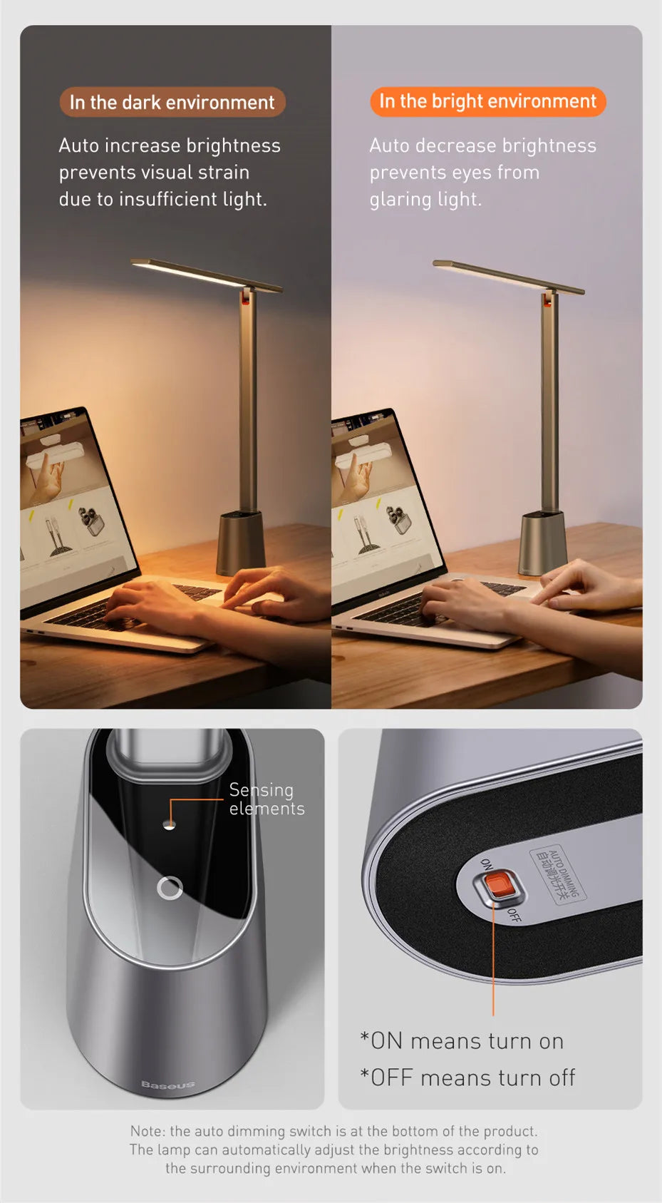 Base us LED Desk Lamp