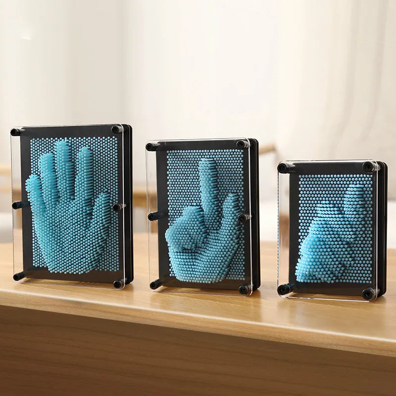 3D Pin Art Sculpture Desk Toy