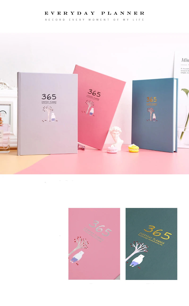 2025 A6 Cute Magnetic Buckle Planner