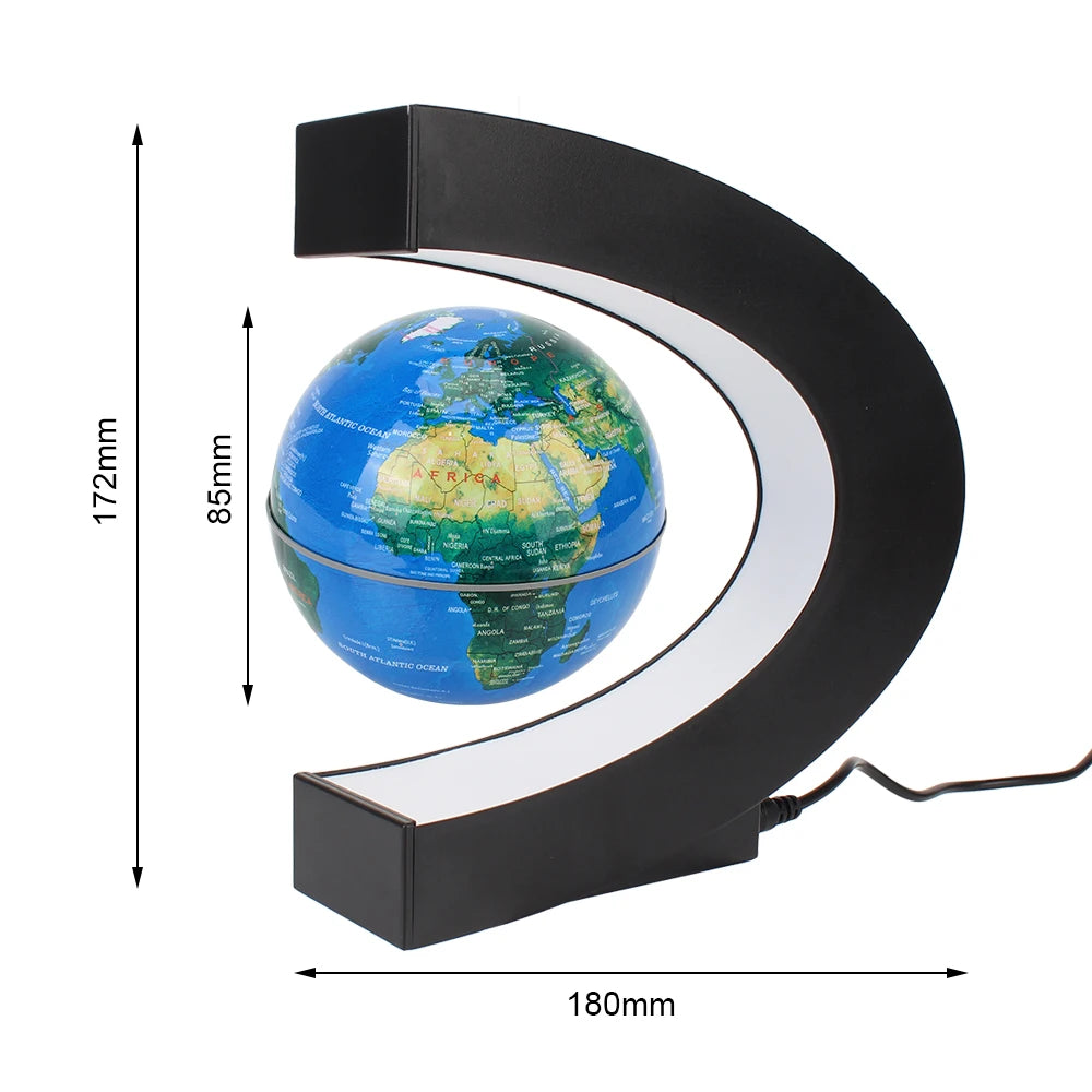 Floating Magnetic Globe LED Lamp