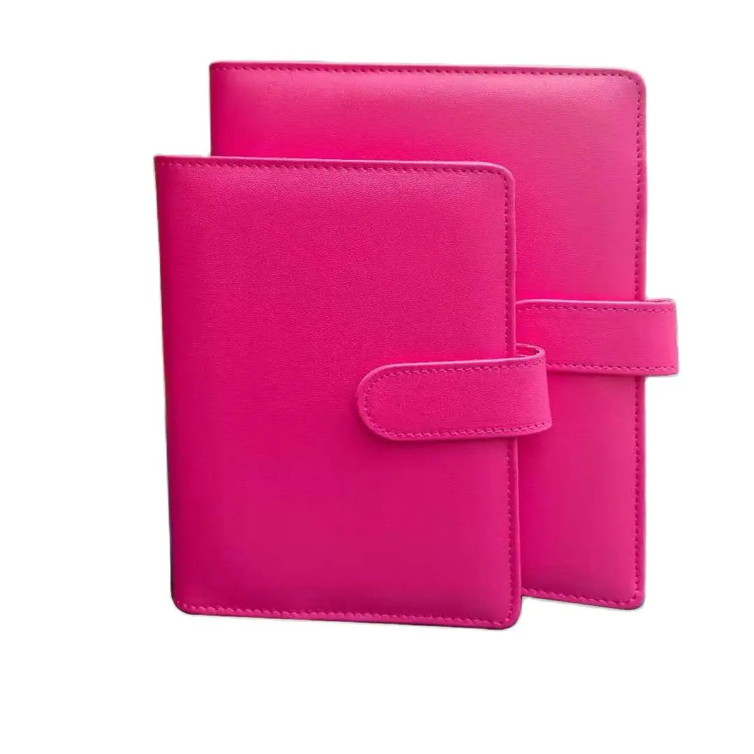 A6/A5 Macaroon PU Leather Binder Cover