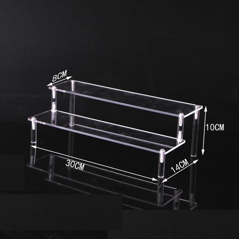 1–5 Tier Clear Acrylic Display Stand