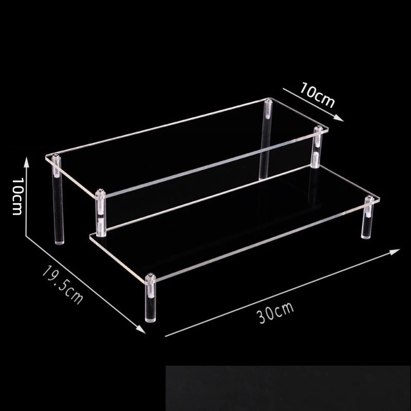 1–5 Tier Clear Acrylic Display Stand
