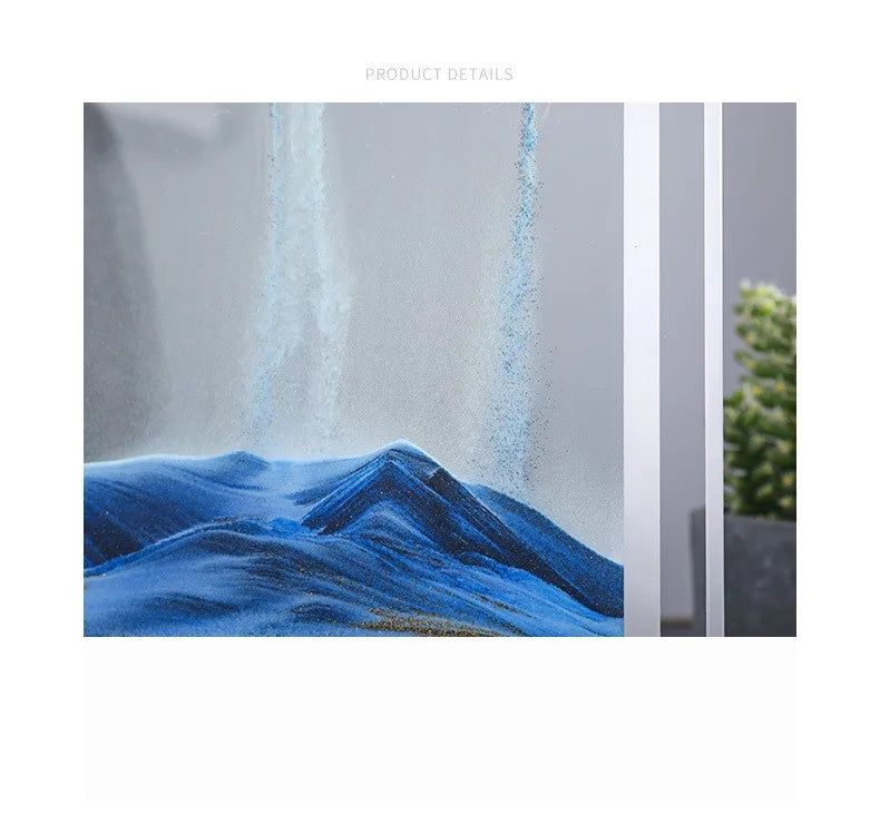 Square 3D Moving Sand Art Frame