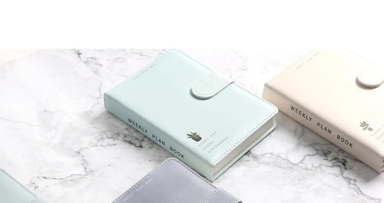 2025 A6 Cute Magnetic Buckle Planner