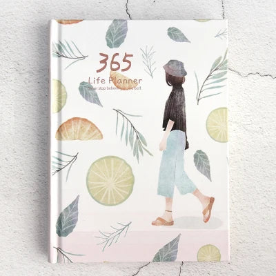 2025 A6 Cute Magnetic Buckle Planner