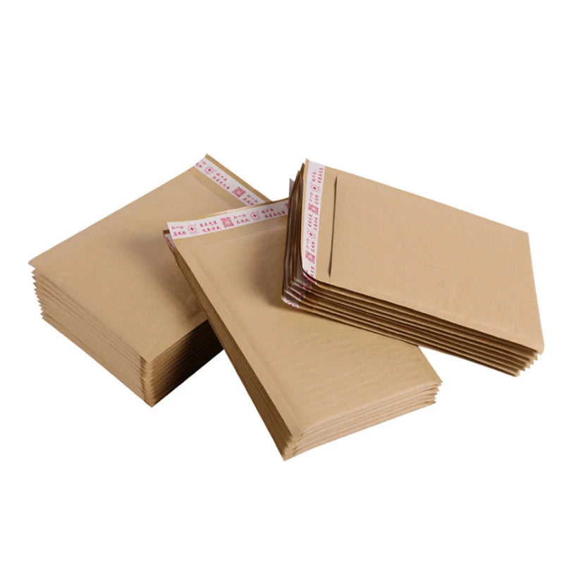 15 Sizes Padded Mailers for Shipping & Storage