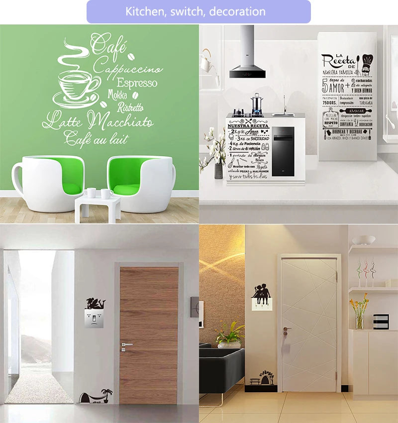 Life Is Short Quote Wall Sticker