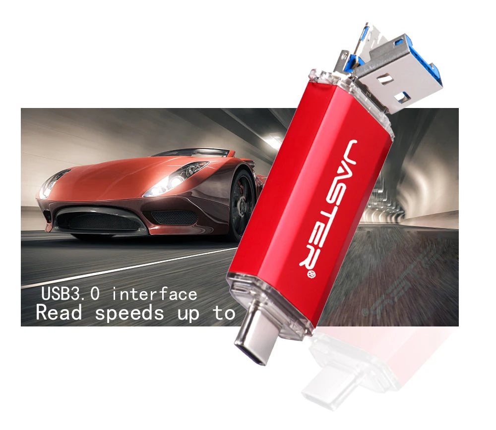 Multifunction OTG USB 3.0 Metal Flash Drive