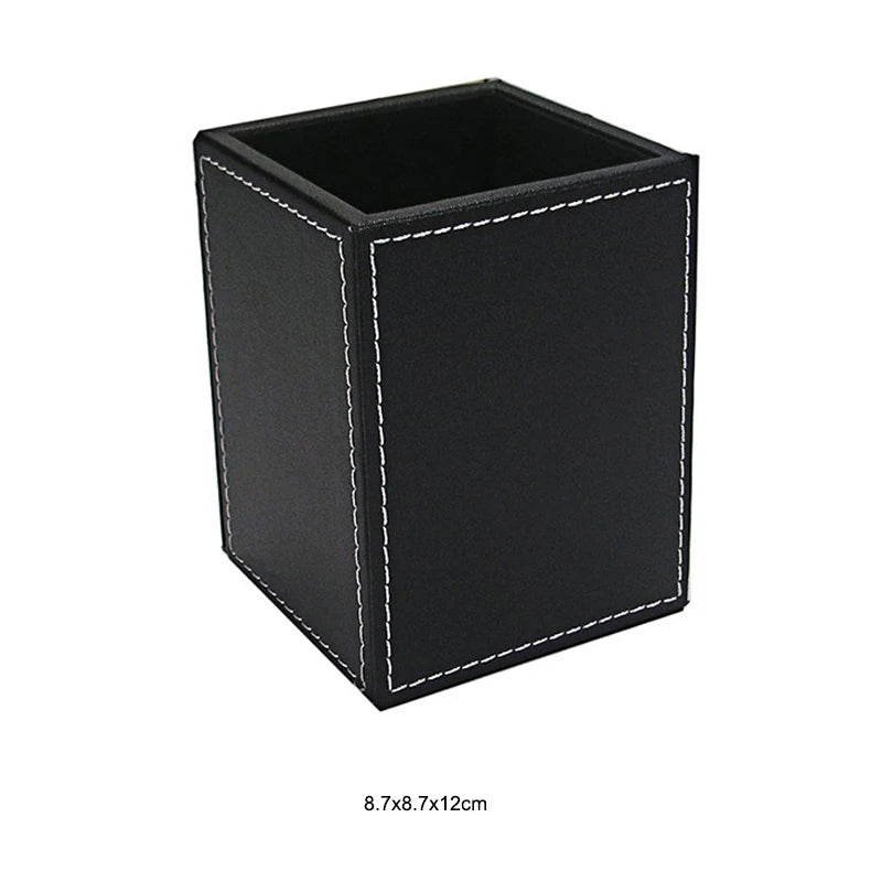 PU Leather Desk Organizer