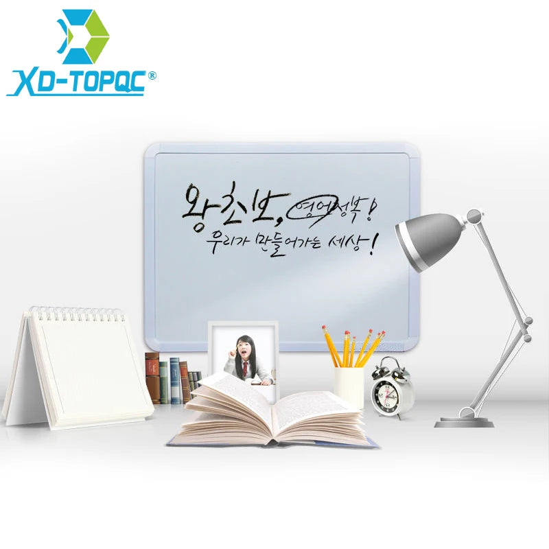 Magnetic Fridge Whiteboard with PVC Frame