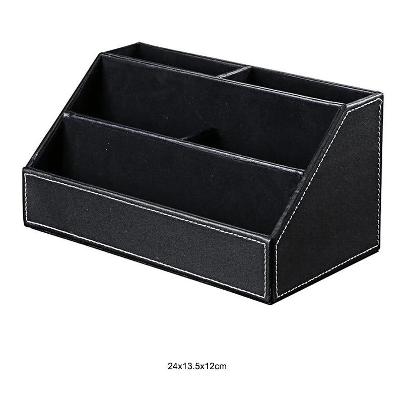 PU Leather Desk Organizer