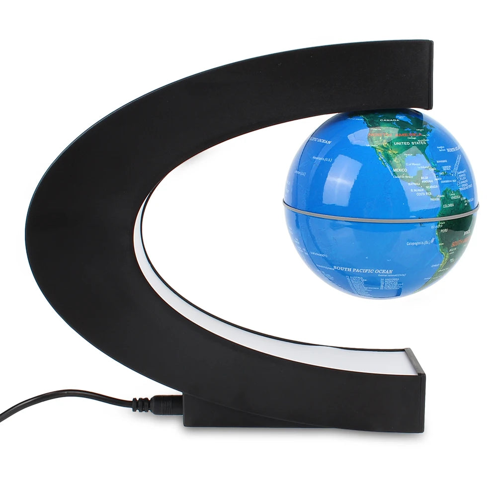 Floating Magnetic Globe LED Lamp