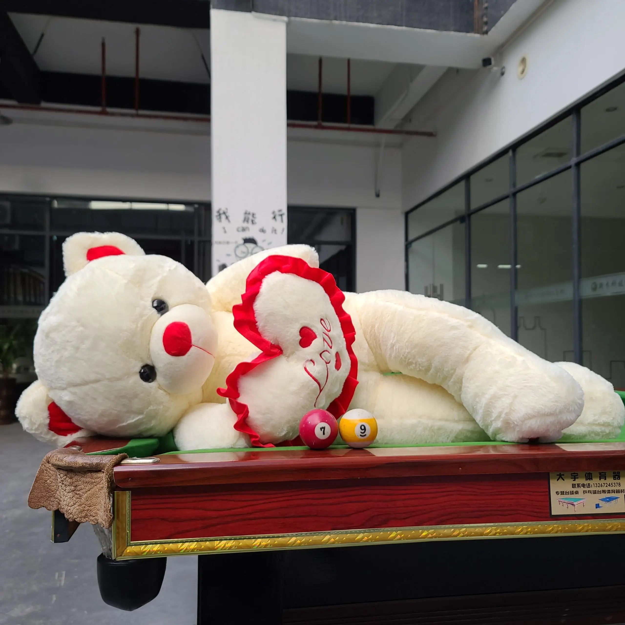 Giant Love Teddy Bear