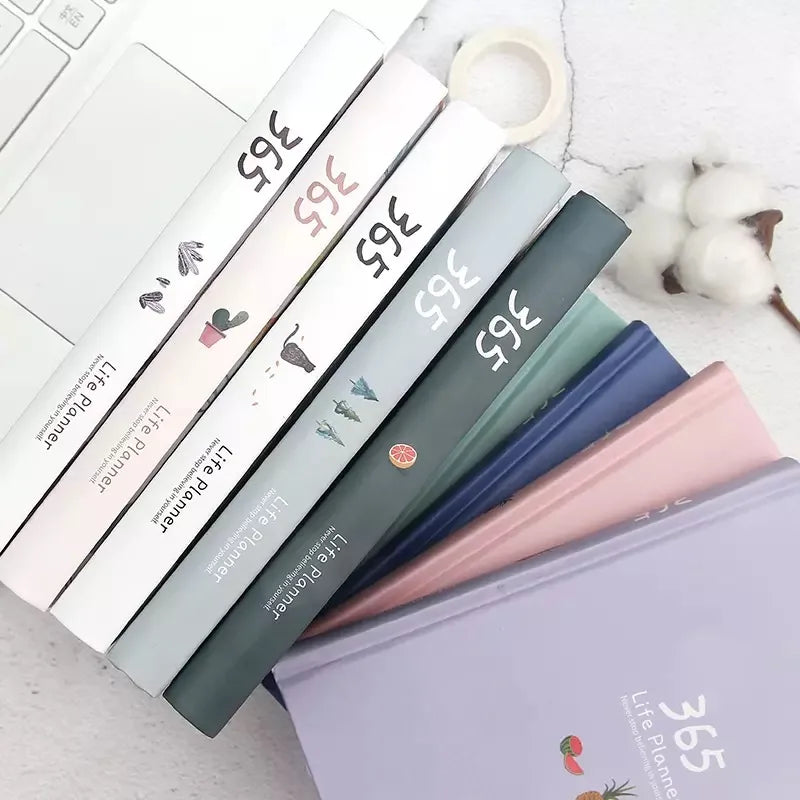 2025 A6 Cute Magnetic Buckle Planner