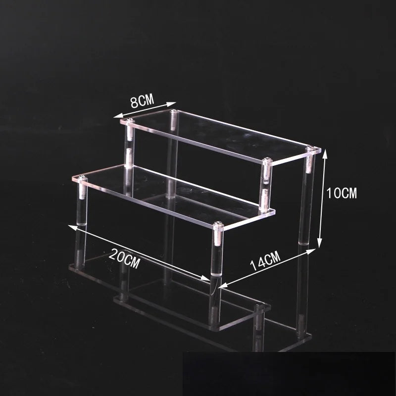 1–5 Tier Clear Acrylic Display Stand