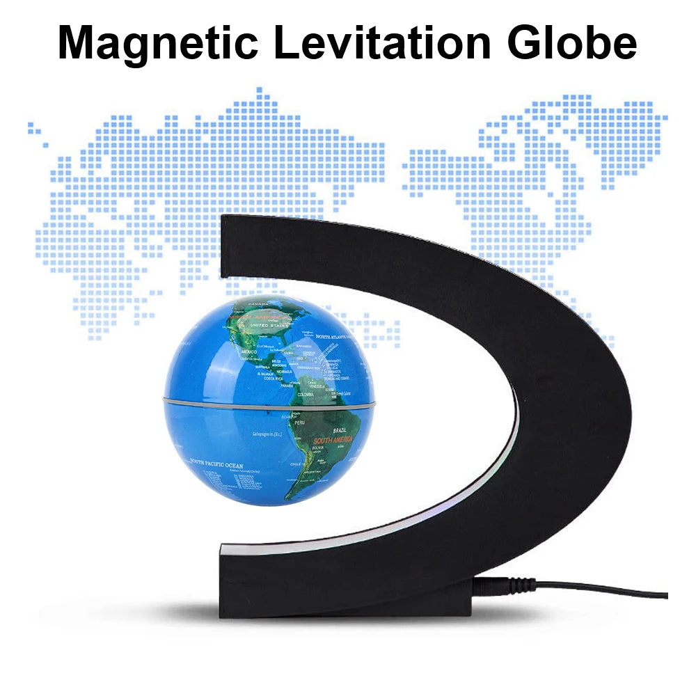 Floating Magnetic Globe LED Lamp