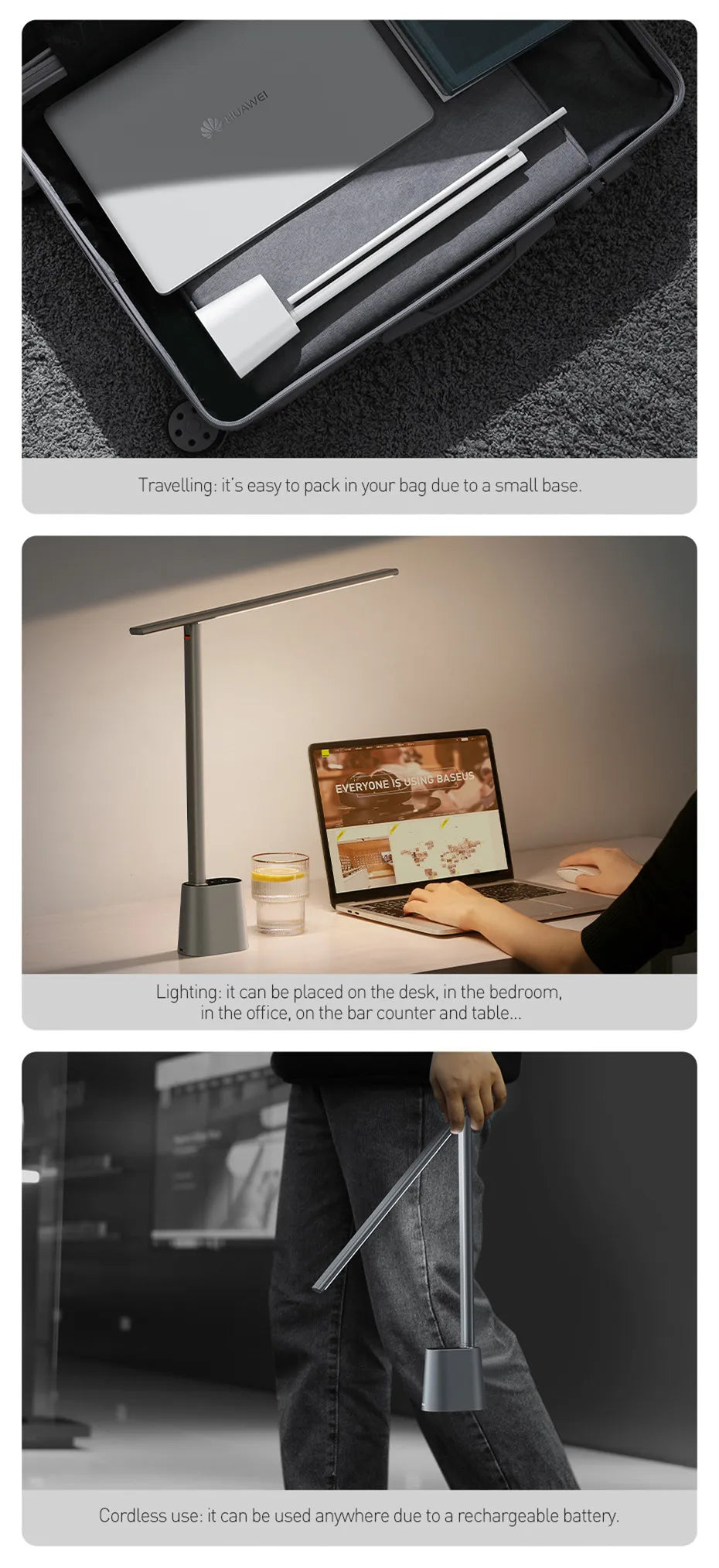 Base us LED Desk Lamp