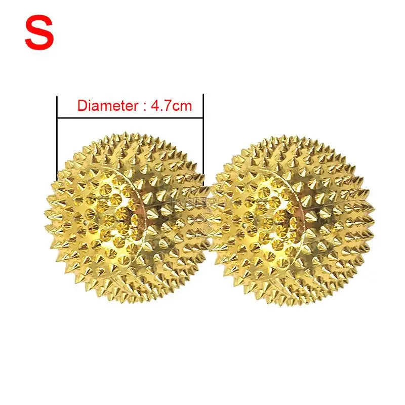 Magnetic Acupressure Balls – Hand Massage for Stress & Circulation
