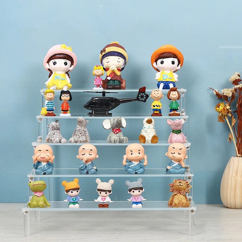 1–5 Tier Clear Acrylic Display Stand