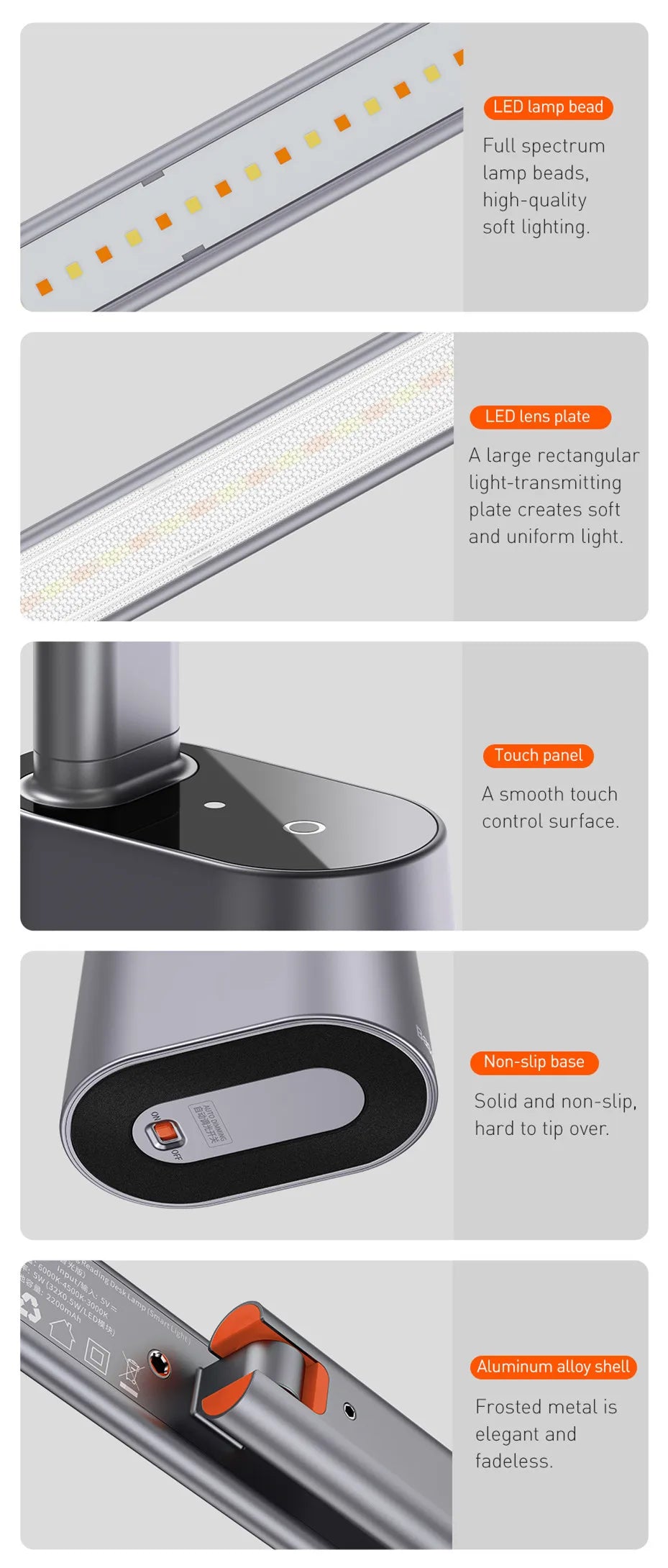 Base us LED Desk Lamp