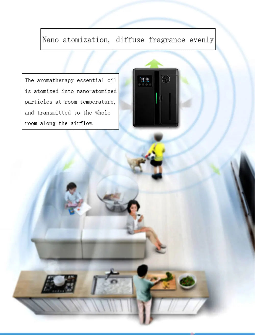 Wall-Mounted Aroma Diffuser