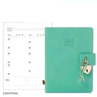 2025 A6 Cute Magnetic Buckle Planner