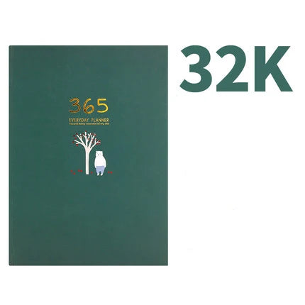 2025 A6 Cute Magnetic Buckle Planner