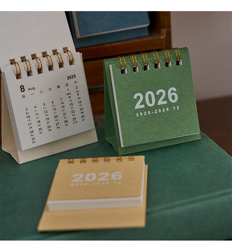 2026 Mini Desk Calendar