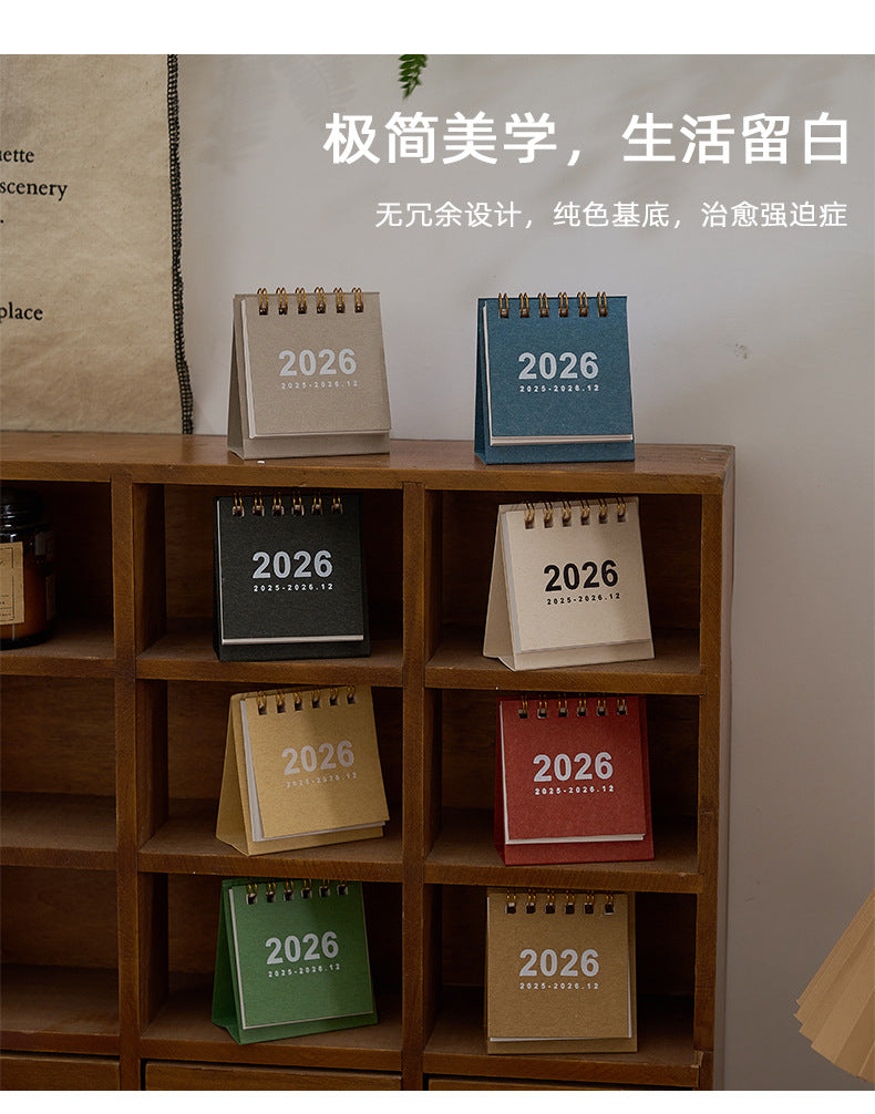 2026 Mini Desk Calendar