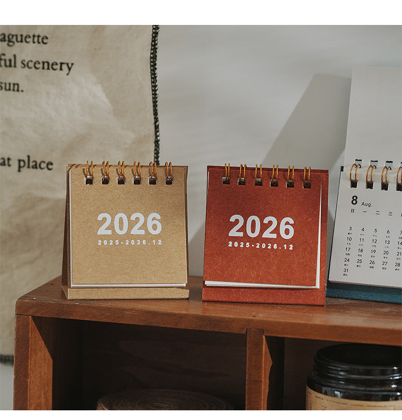 2026 Mini Desk Calendar