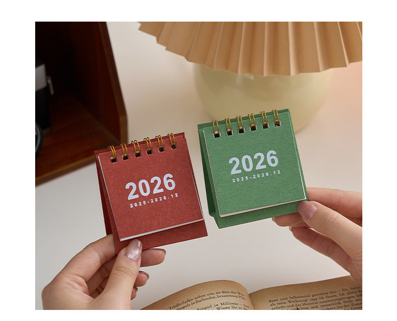 2026 Mini Desk Calendar