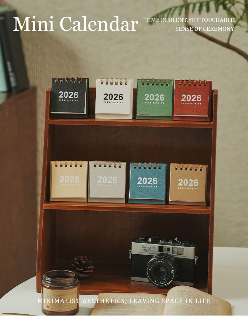 2026 Mini Desk Calendar