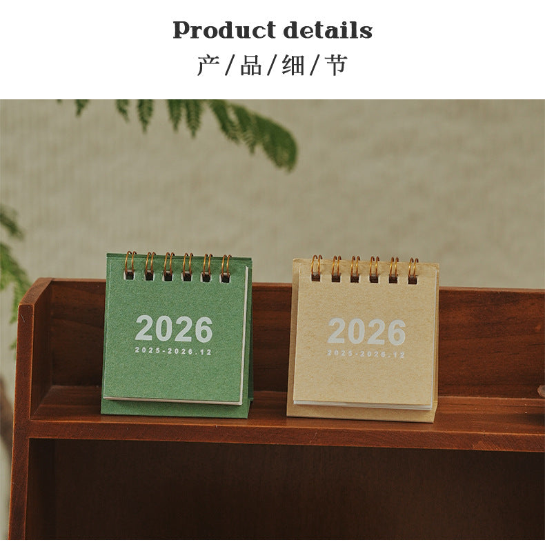 2026 Mini Desk Calendar
